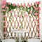 2-Pack 8.2ft Pink Paper Flower & Leaf Garland for Party & Wall Decor